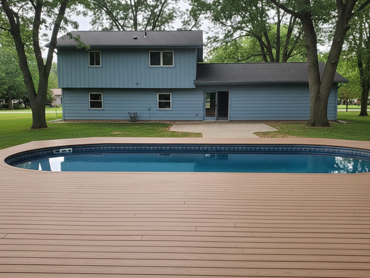 Deck Repair completed by Sunrise Deck Co in Kenosha, WI