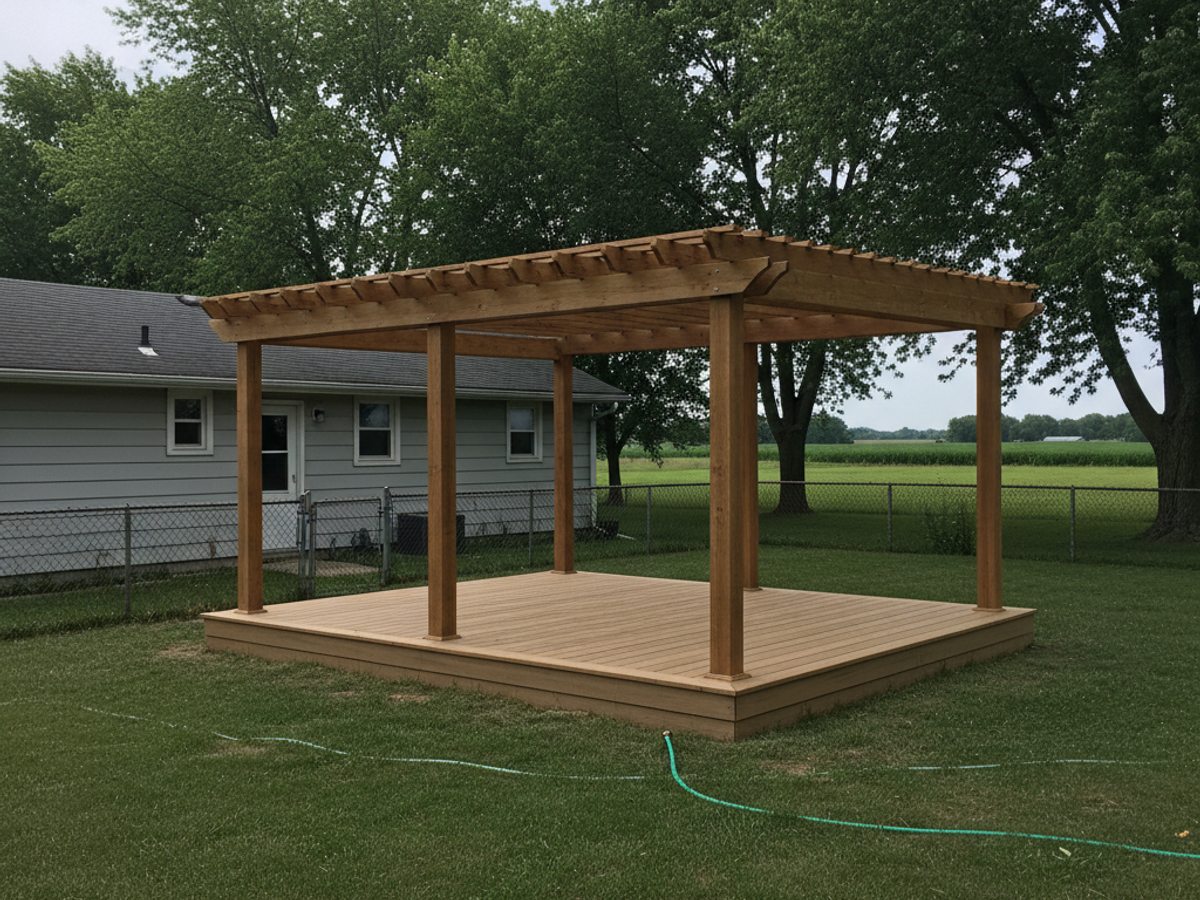 Deck Resurfacing completed by Sunrise Deck Co in New Berlin, WI